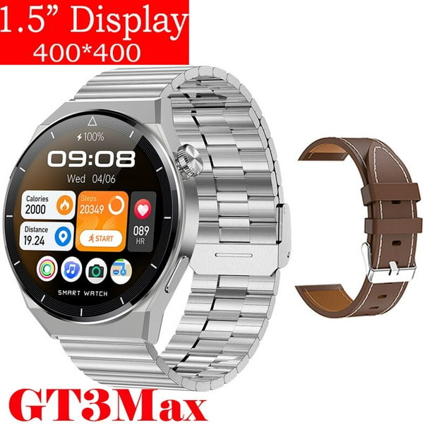 Xiaomi-reloj inteligente Huawei GT3 MAX para hombre, accesorio de pulsera  resistente al agua IP68 con llamadas, Bluetooth, seguimiento de actividad y  presión arterial, compatible con Android, 2023 xuanjing unisex