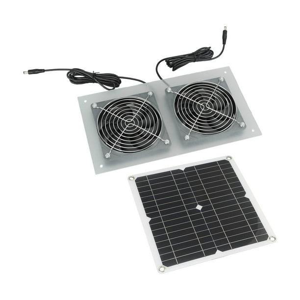 Kit de ventilador solar, ventilador accionado por panel solar de