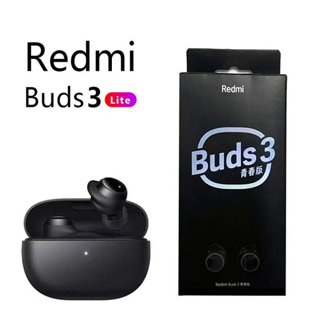 Xiaomi Auriculares True Wireless Redmi Buds 3 Lite Negro
