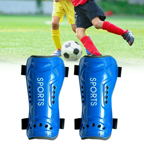 1 par de espinilleras de fútbol con mangas de bolsillo prácticas para las  piernas Calcetín de apoyo para adultos Nylon Color sólido Shin Protector  Equipo de fútbol - Shin Guard