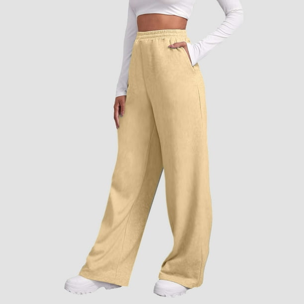 Gibobby Pantalones térmicos de mujer para el frío Pantalones de chándal con  forro polar para mujer, pantalones de chándal en la parte  inferior(Verde,CH)