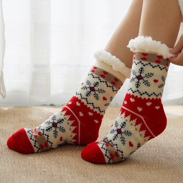 Gibobby Calcetines Hombre y Mujer Calcetines de invierno de Navidad para  mujer Calcetines de tubo me Gibobby