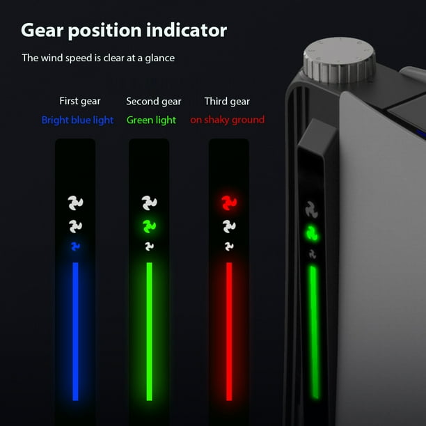 Nuevo ventilador de refrigeración para consola PS5, enfriador, accesorios  externos para consola de juegos 