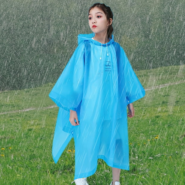 Chubasquero para niños y niñas, poncho de lluvia para bebés, niños, niñas,  ropa de lluvia