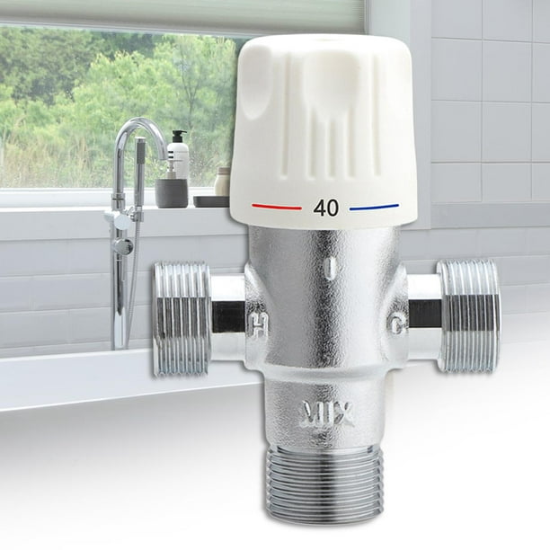 Válvula termostática de control de temperatura Mezclador de ducha de agua  fría y caliente MABOTO Válvula termostática