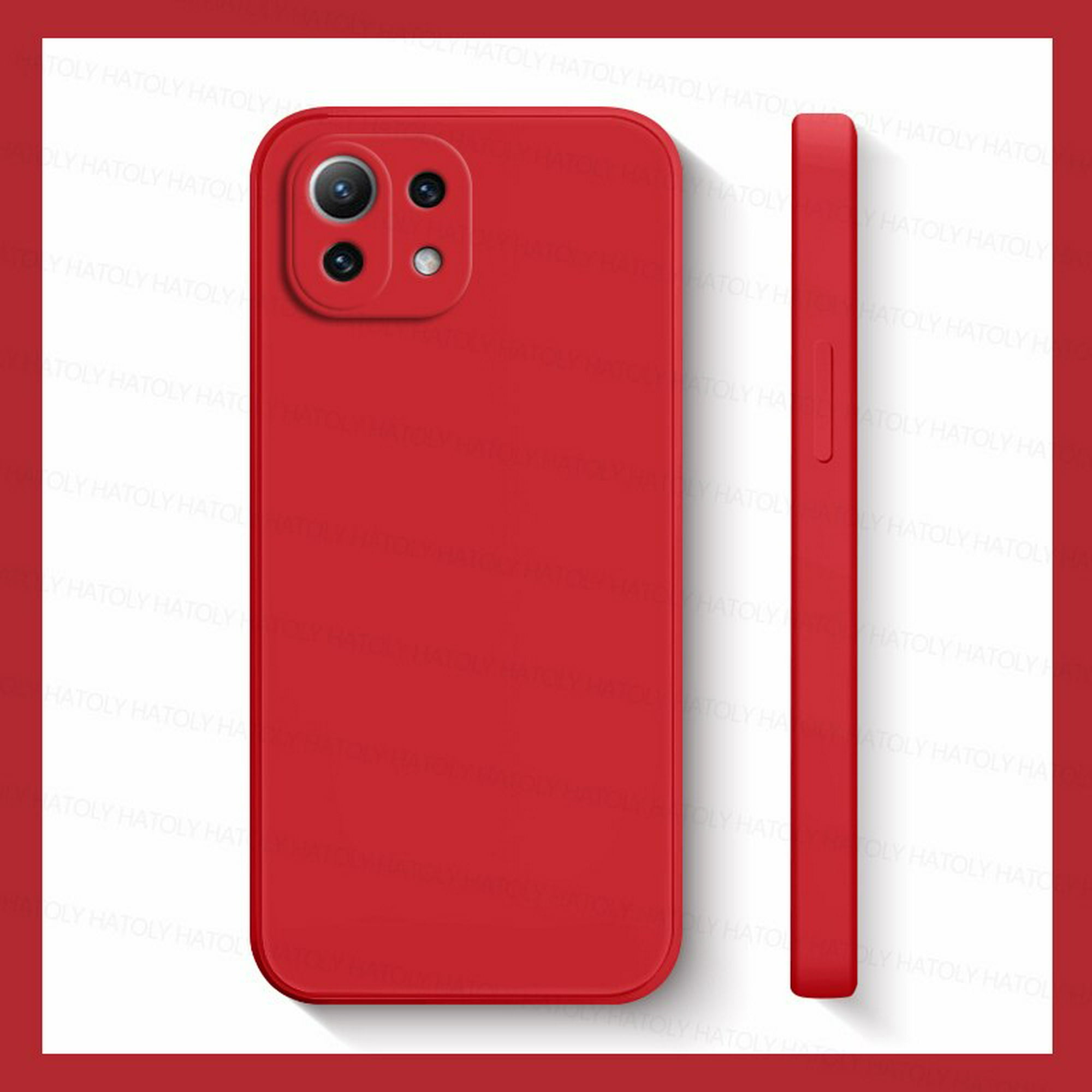 Xiaomi 13 Lite 5G Funda Gel Tpu Silicona Líquida Roja