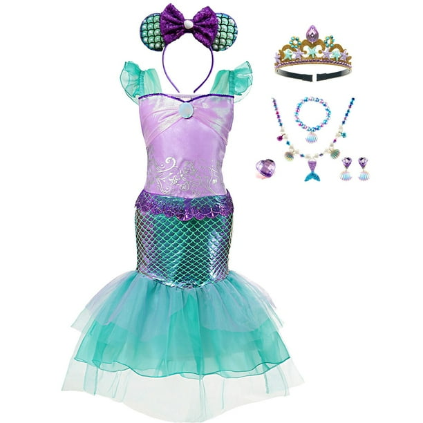 Trajes de discount sirenita para cumpleaños