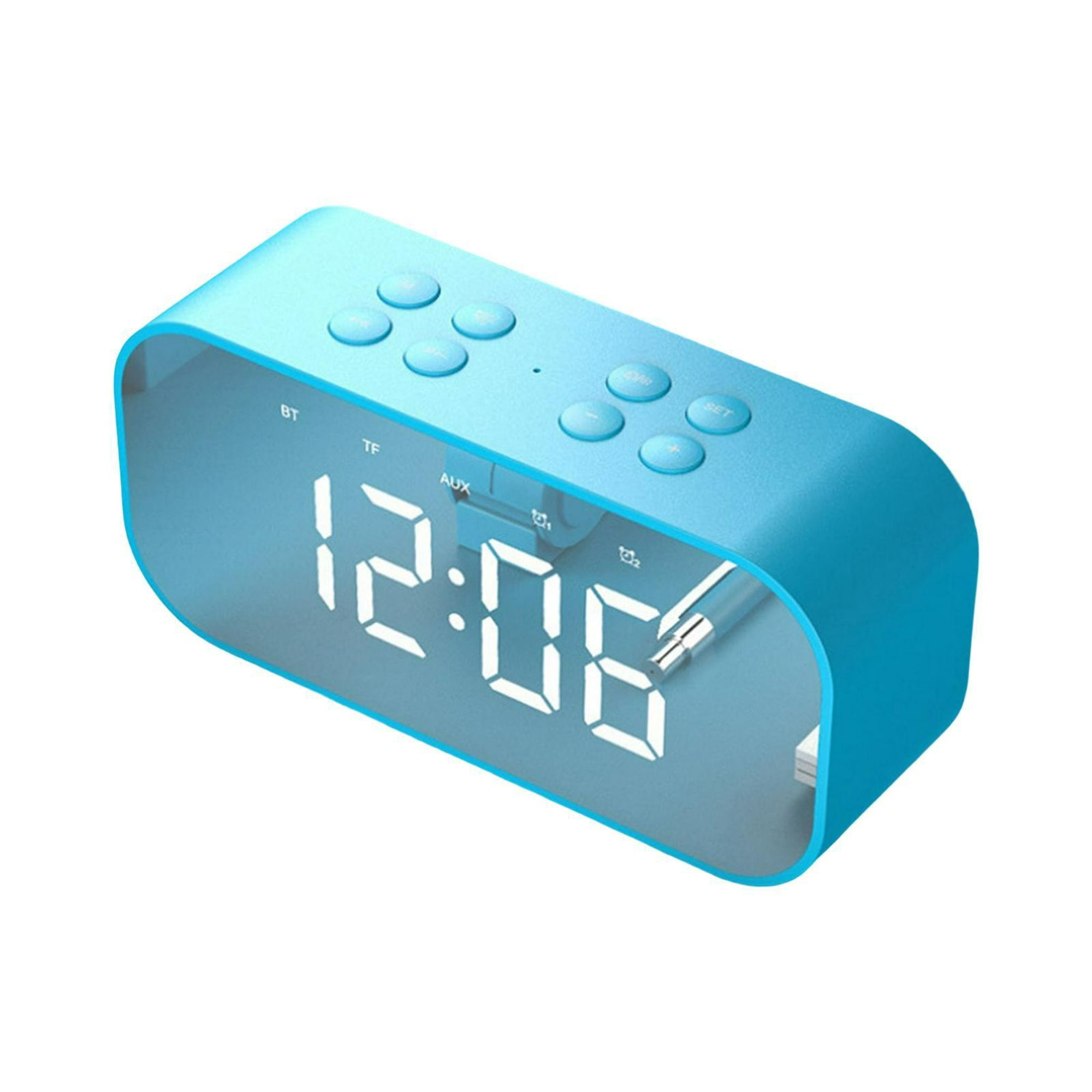 Reloj Despertador Con Proyector, Radio Reloj Despertador Digital Led Para  El Hogar, La Oficina (2) Ndcxsfigh