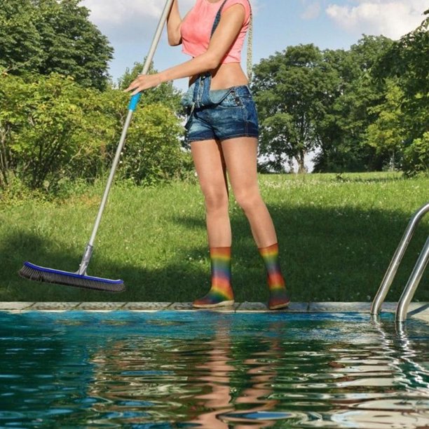 Cepillo para piscina de 18 pulgadas para limpiar elpiso y la pared de la  piscina