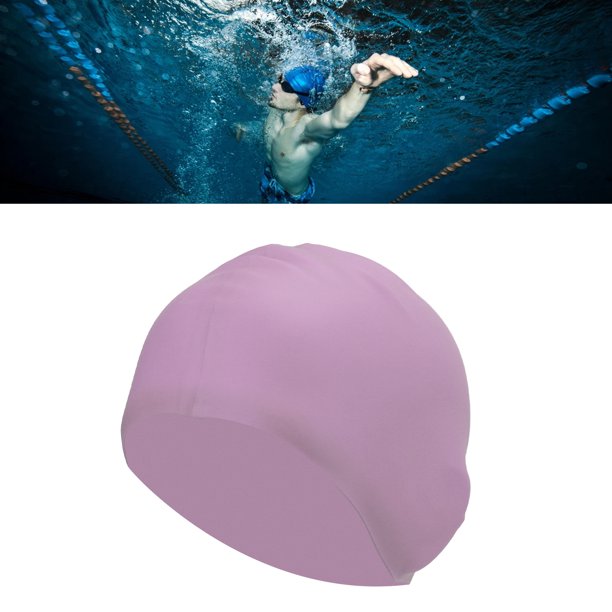  Gorra de natación de silicona, con protección para los