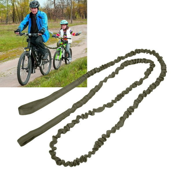 Cuerda elástica para remolque de bicicleta material de nailon elástico  cuerda de remolque para bicicleta para niños fácil de usar para deportes al  aire libre ANGGREK Otros
