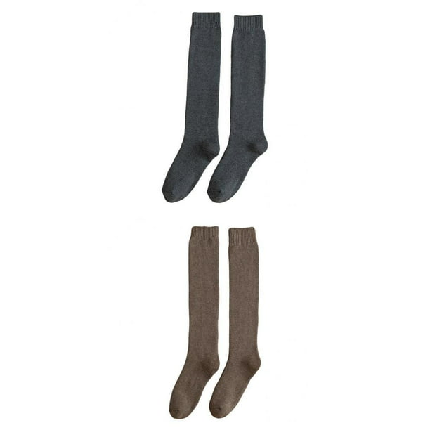 2 pares de calcetines inconfundible para ejercicio de invierno Unisex largos hasta la rodilla para hombre | Walmart en línea