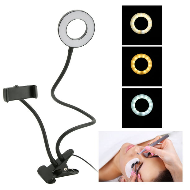 Selfie Ring Light, LED Camera Ring Light USB Con Soporte Para Teléfono Para  Maquillaje ANGGREK Otros