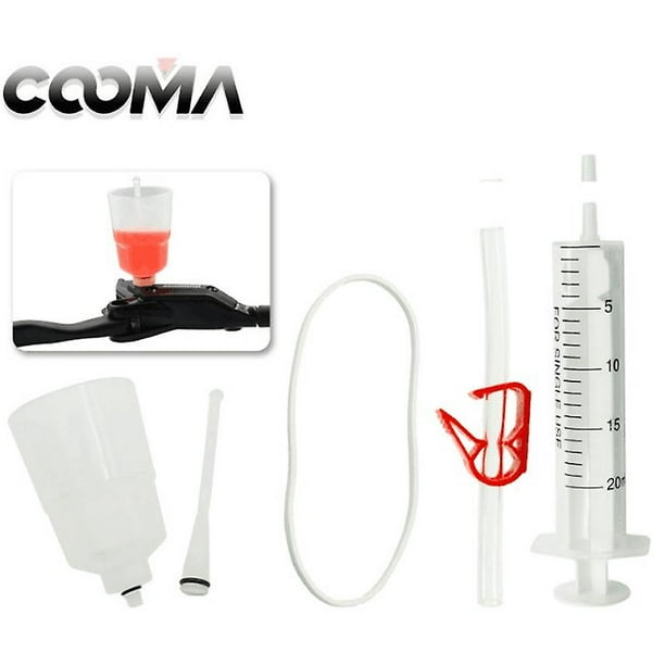 Kit de purga de frenos hidráulicos Cooma para sistema de frenos Shimano,  básico V0.7 Afortunado Sencillez