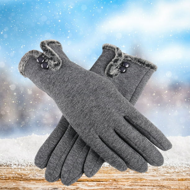 1 par de guantes de invierno para er, guantes táctil, guantes a prueba para  niñas, de invierno Macarena Guantes de invierno para mujer