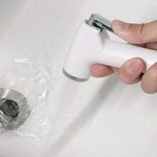 Mini ducha de doble control, pulverizador de bidé de inodoro de mano, kit  de rociador de bidé para inodoro de baño, accesorio de bidé con rociador de