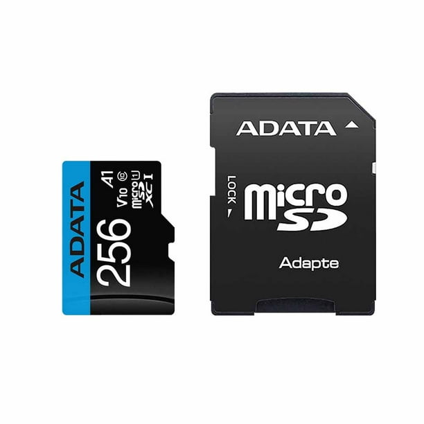 MEMORIA MICRO SD 256 GB CLASE 10 ADATA