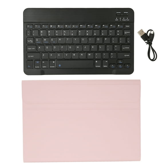 funda protectora para teclado bluetooth a prueba de caídas teclas silenciosas funda protectora para tableta con teclado extraíble para lenovo xiaoxin 106 color rosa nikoumx