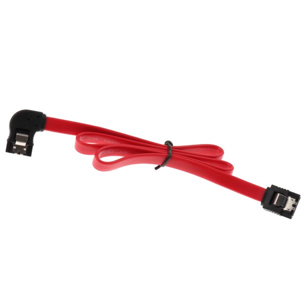 Cable Sata/Sata con cierre de seguridad Rojo 30 cm