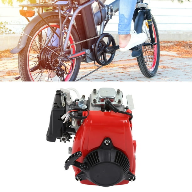 Kit de motor de bicicleta de 4 tiempos, kit de motor de bicicleta  motorizada de gasolina de 49 cc, kit de motor de bicicleta para bicicletas  de 28