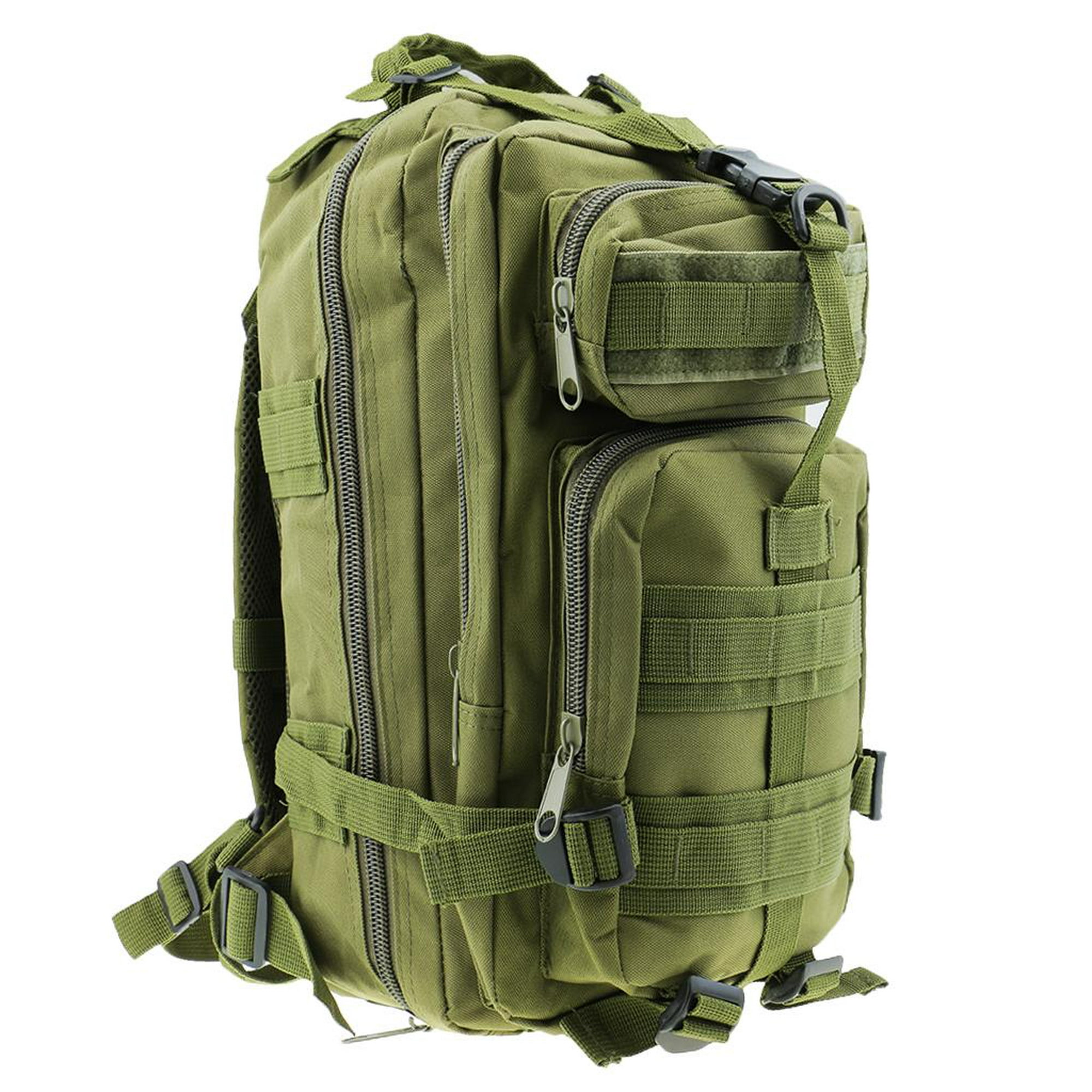 Mochila táctica, paquete de asalto, mochila militar del ejército, mochila,  viajes, entrenamiento, camping, Verde militar, Classic