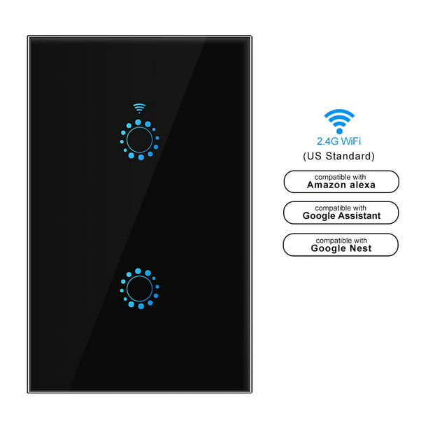 Tomacorriente Inteligente Compatible Con Alexa Google Home WiFi 2.4G -  VIRTUAL MUEBLES