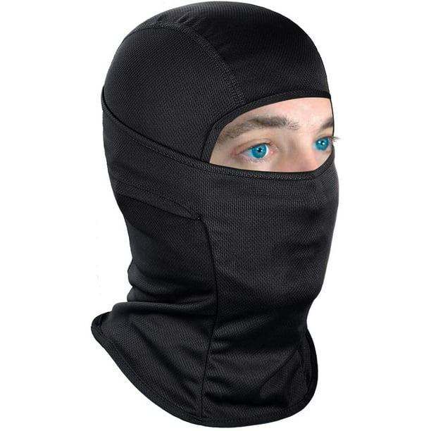 Máscara de pasamontañas con protección UV para hombres y mujeres, ligera,  táctica, parasol, esquí, motocicleta, correr, montar JAMW Sencillez