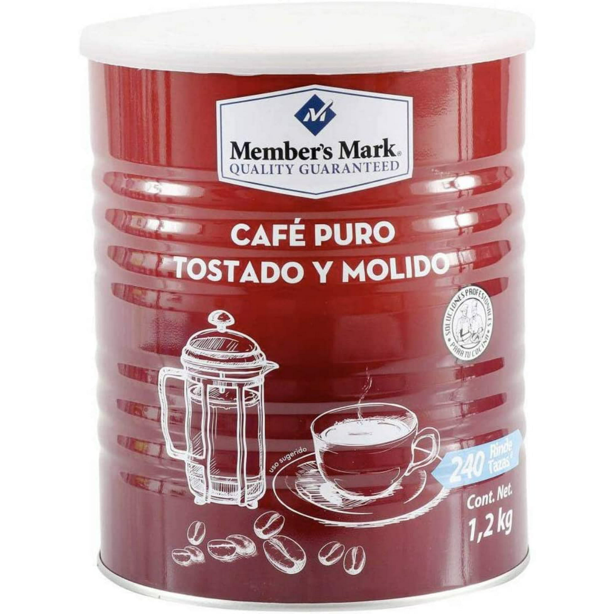 Members Mark Café molido 100% arábica de Puerto Rico y una muestra gratuita  de Café La Finca paquete de 2 onzas
