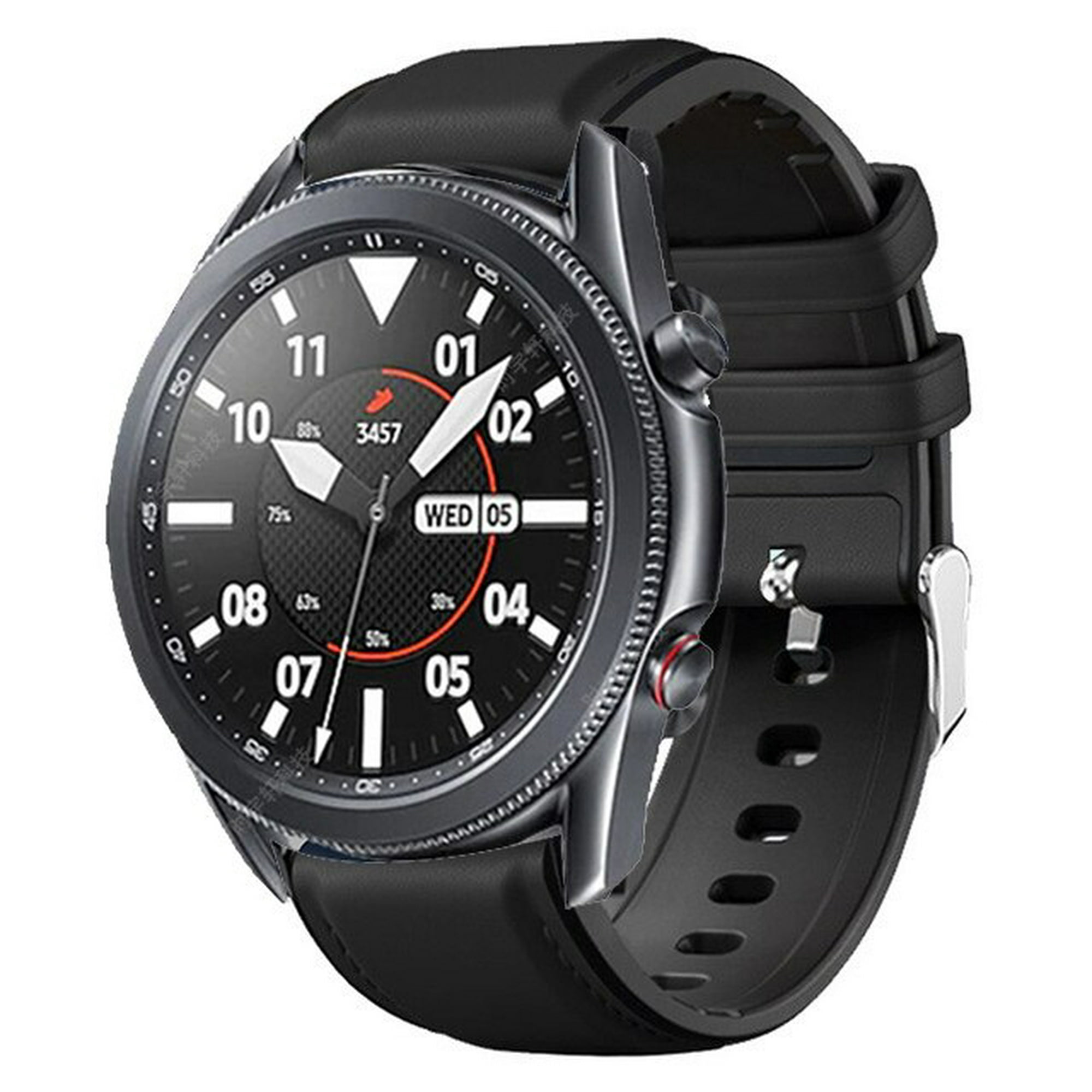  Paquete de Amazfit GTR 3 Pro Smart Watch negro + correas de  reloj Amazfit de cuero genuino color negro : Celulares y Accesorios