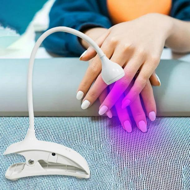 Lámpara de uñas LED con cargador USB, Moda de Mujer