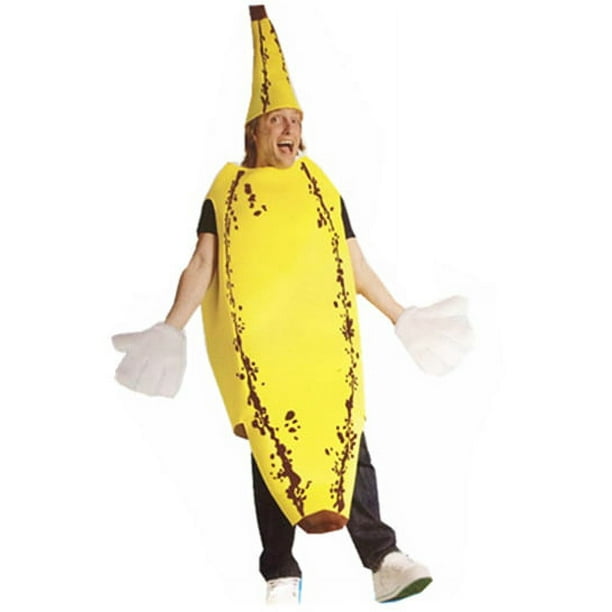 Disfraz de plátano para adulto - Talla única - AmarilloB