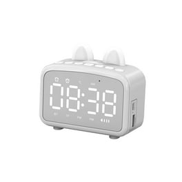 Reloj despertador decente digital Radio USB Temporizador de apagado  broadcast FM, repetición, sonido perfecl Mini radio DAB DAB