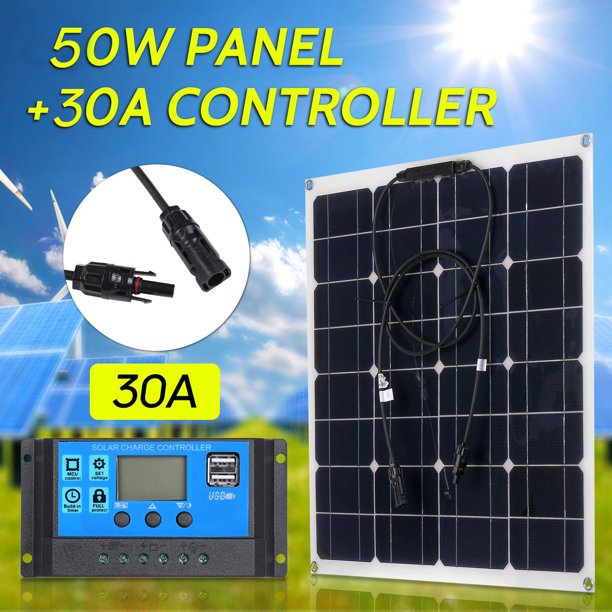 Panel solar 50W Monocristalino