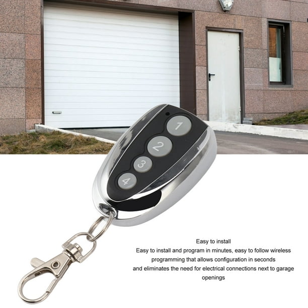 Genie Mando a distancia para puerta de garaje con 3 botones (paquete de 2)  – Cada mando a distancia controla hasta 3 abridores de puerta de garaje