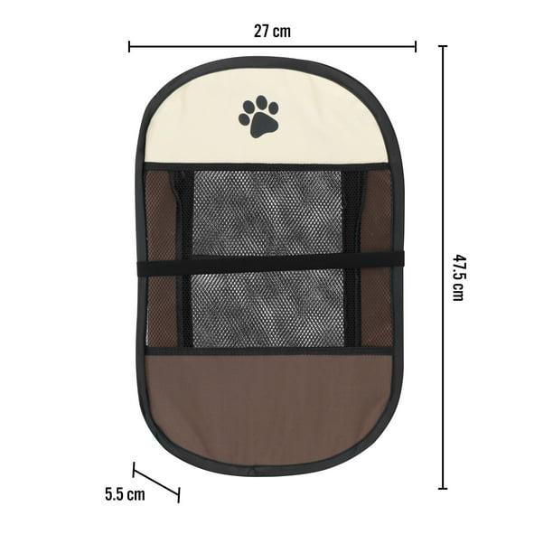 Valla plegable para perros: 60 cm de alto malla de 50 mm x 50 mm, ideal  para cachorros y perros pequeños -  México