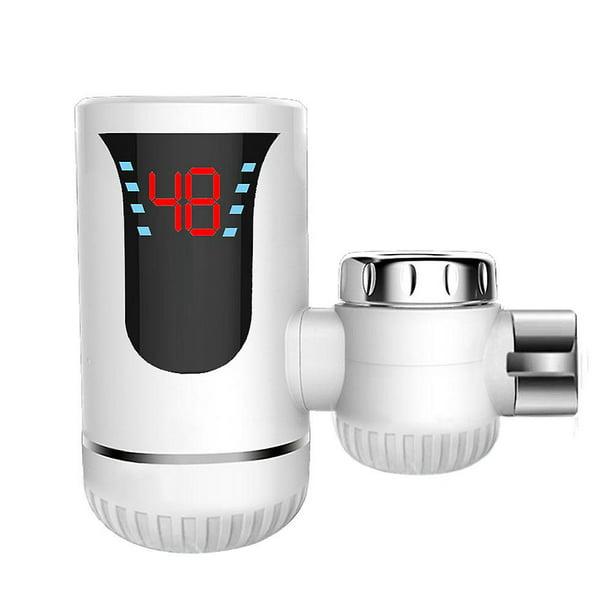 Grifo Eléctrico con Calentador de Agua Instantaneo 220 V Agua Caliente Grifo  de cocina