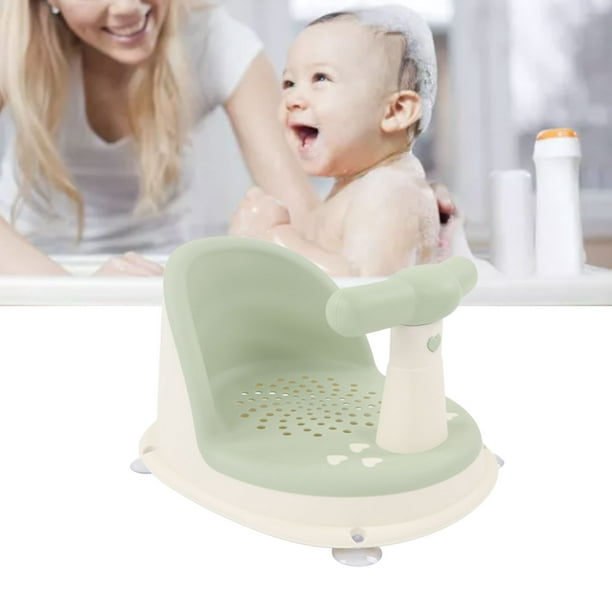 Asiento de baño para bebé, asiento de silla para bañera de bebé