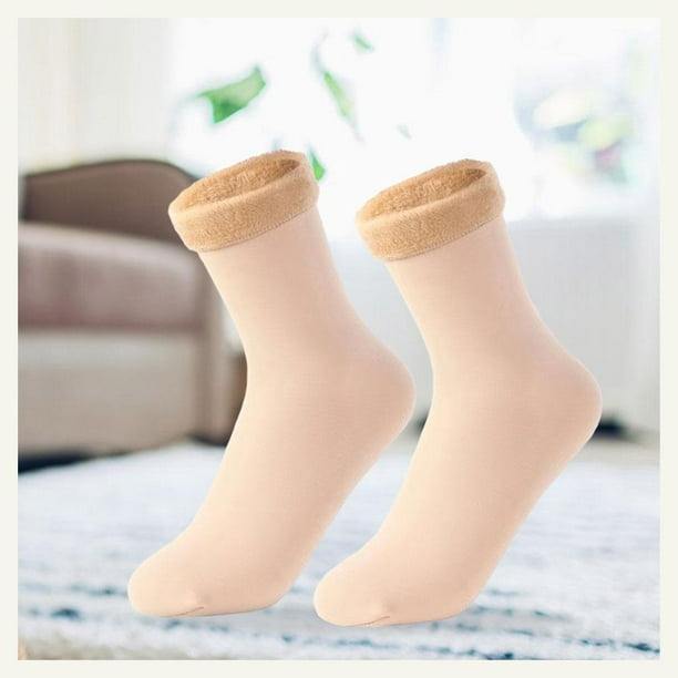 Calcetines térmicos gruesos cálido calcetín acogedor para frío botas de nieve sin costuras para esquí, calcetines suaves para Color Baoblaze Calcetines térmicos | Walmart en línea