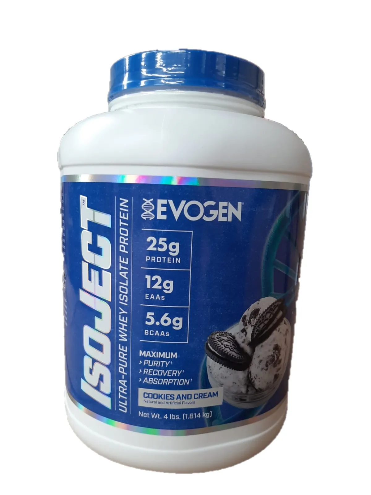 PROTEINA EVOGEN ISOJECT 4LBS COOKIES AND CREAM EVOGEN Cookies And Cream ...