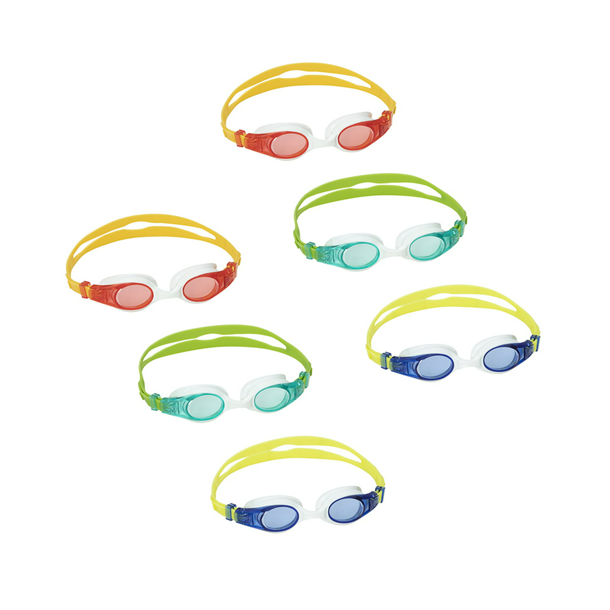  Speedo Paquete de 3 gafas de natación para adultos