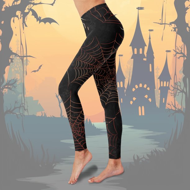 Leggings de Halloween para mujer Pantalones de yoga Pantalones con