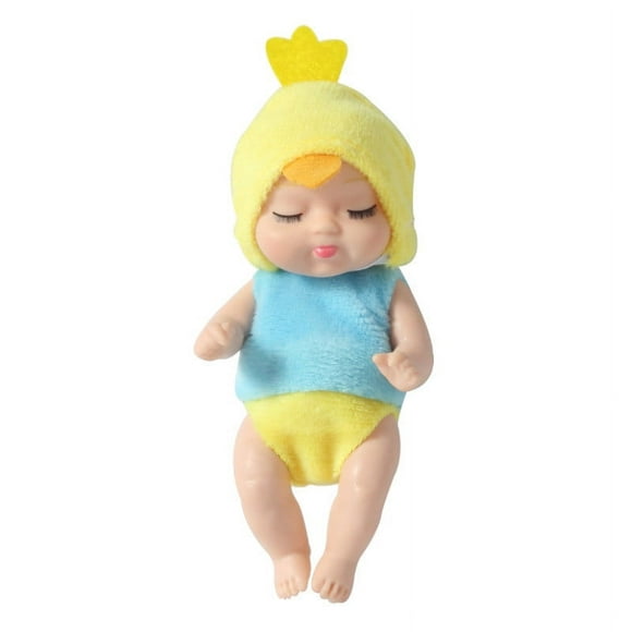 teissuly mini reborn baby dolls lifelike realistic baby doll handmade mini dolls with animal clothes for girls boys toddlers kids birthday gifts teissuly wer202310161232