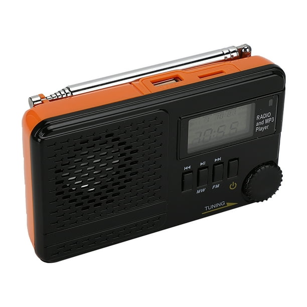 Radio FM portátil, receptor de Radio de 70-108Mhz, Mini Altavoz