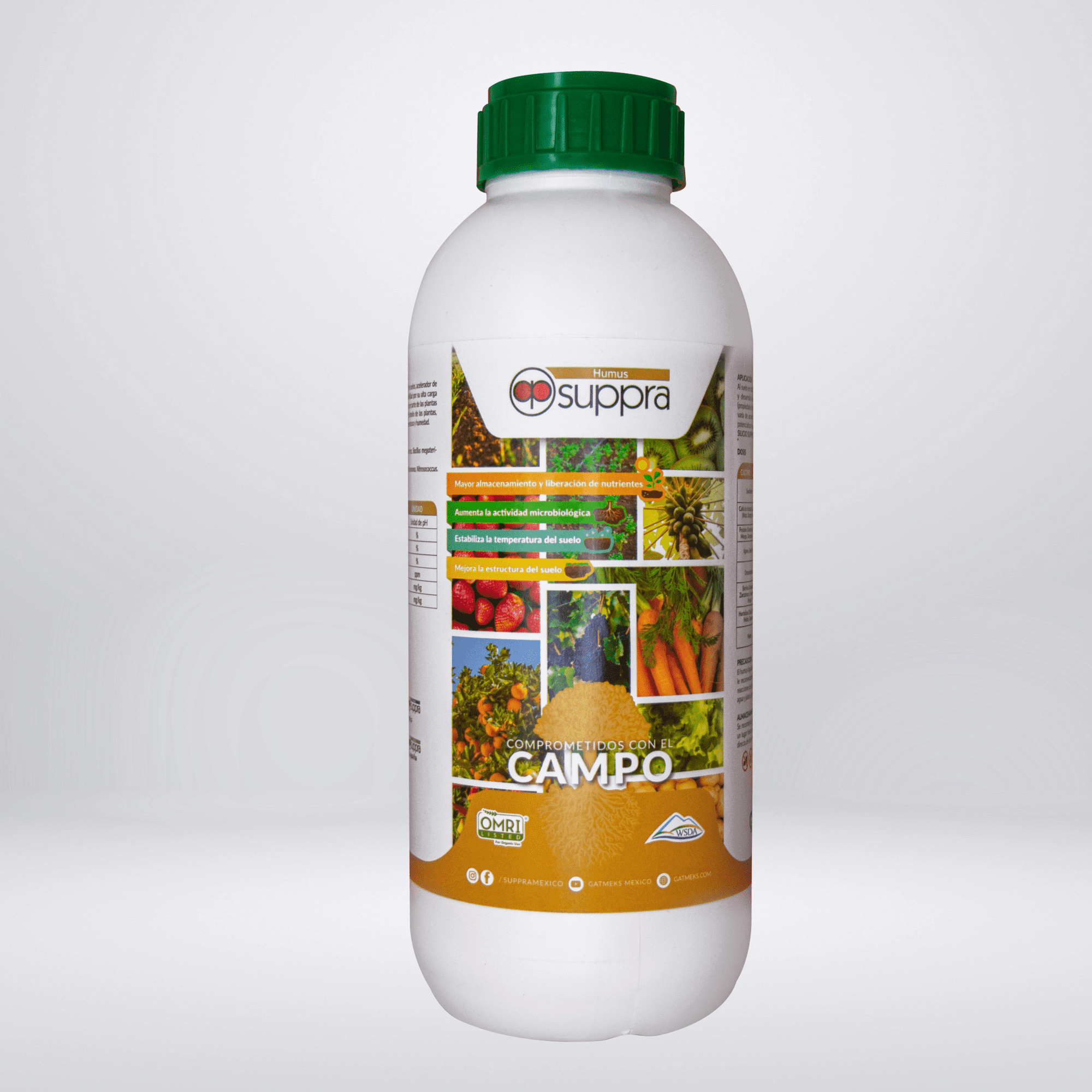 Hummus Suppra Biofertilizante Líquido Orgánico Suppra Humus Suppra 1