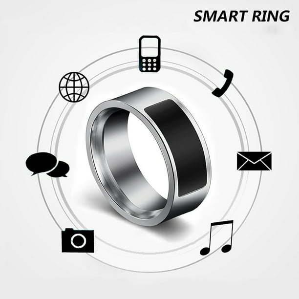 Anillo Inteligente Smart Ring Funcionalidad Key Negro Chip 7 Ximxi Color  Negro Chip