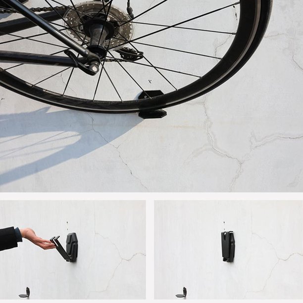 Soporte de pared para bicicleta, gancho de almacenamiento, soporte de  montaña, colgador de acero, accesorios de bicicleta montados en bicicleta,  kit