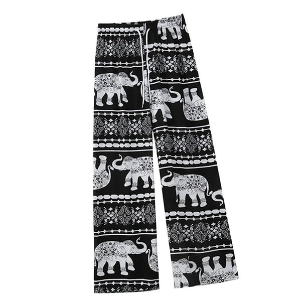 Pantalones Harem de Algodón Bloque Impreso Pantalones de Pijama Afganos,  Pantalones para Hombres y Mujeres, Hippie Boho chic, Pantalones Harem de  Yoga, Pantalón Causal de Verano -  México