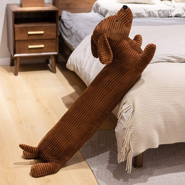 Almohada gigante de felpa para perro, muñeco de peluche de