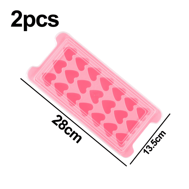 1 o 2 cubiteras de silicona con forma de rosa