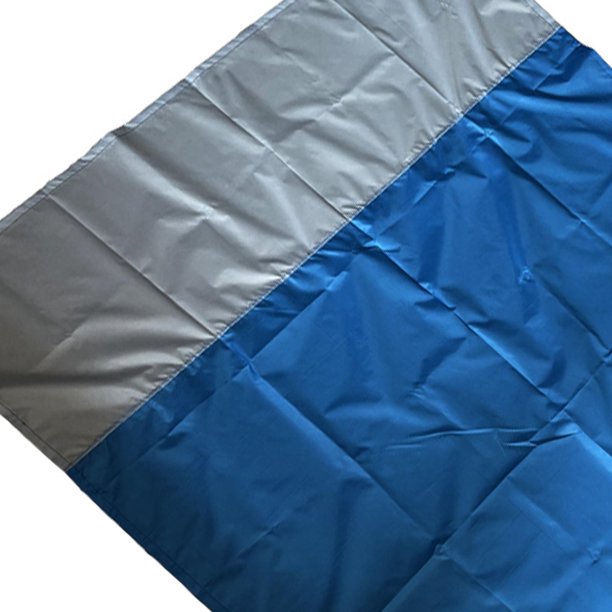 Colchoneta Camping Plegable Azul